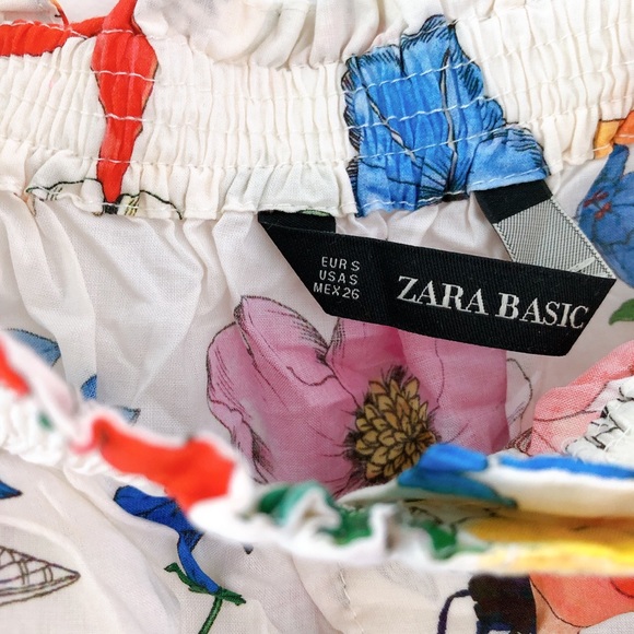 Short florL print jumpsuit - Picture 5 of 6